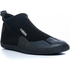 2026 C-Skins Legend 3mm Round Toe Reef Boots C-RBLERT - Black / Charcoal